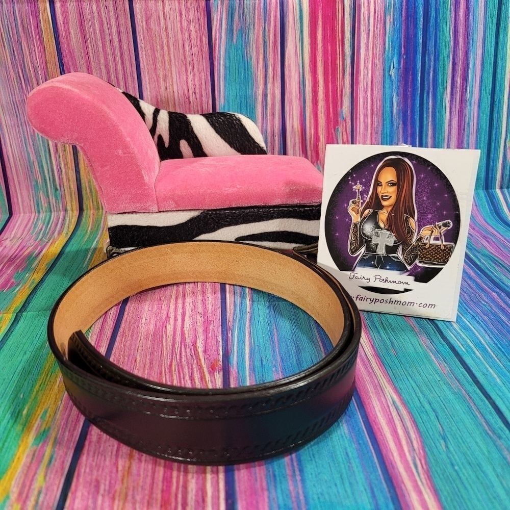 🔷️Genuine Leather Belt Size 40 (1013)